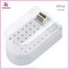 Eshylala 30 lỗ Nail Art Đầu mài Hộp lưu trữ Mũi khoan Dụng cụ làm móng tay mới 8