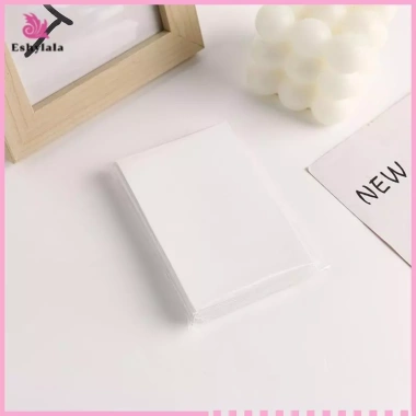 Eshylala 50 Tay áo Photocard PP mờ Túi bảo vệ màu kem mới, giá ưu đãi 51.624₫