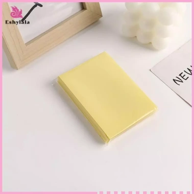 Eshylala 50 Tay áo Photocard PP mờ Túi bảo vệ màu kem mới, giá ưu đãi 51.624₫