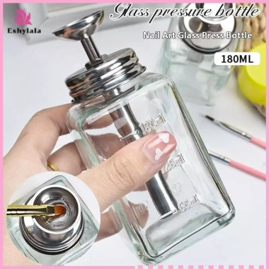 Eshylala Bảo Quản Móng Tay Chai Thủy Tinh Đổ Lại – Máy Bơm Lỏng, Máy Ép Ba Lan