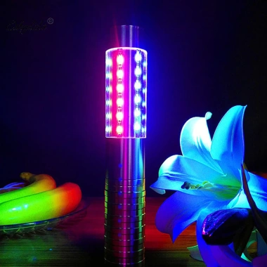 Eshylala Đèn pin cầm tay LED nhấp nháy cho chai rượu sâm panh VIP Sparkler 7