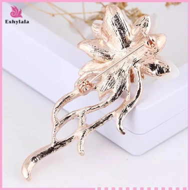 Eshylala Trang Sức Cưới Opal Pha Lê - Hoa Thổ Cẩm, Kim Cương Giả, Giá 44.700 VND 9