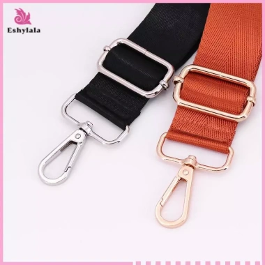 Eshylala Túi Đeo Vai Dây Thay Thế Rộng Thời Trang Nylon Nữ Bule Kim Loại (MỚI)