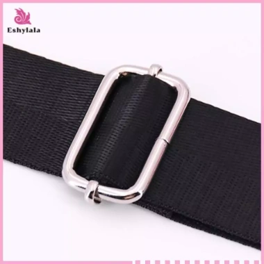 Eshylala Túi Đeo Vai Dây Thay Thế Rộng Thời Trang Nylon Nữ Bule Kim Loại (MỚI)