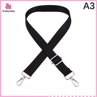 Eshylala Túi Đeo Vai Dây Thay Thế Rộng Thời Trang Nylon Nữ Bule Kim Loại (MỚI)