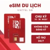 eSIM du lịch Viettel 5GB/ngày 15-30 ngày, không cần đăng ký, chỉ 147.000đ - SIMCORE 5