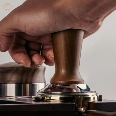 Espresso Tamper gỗ chuyên nghiệp - Dụng cụ cầm tay làm bột cà phê, giá 203.500₫ 3