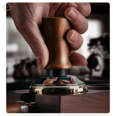 Espresso Tamper gỗ chuyên nghiệp - Dụng cụ cầm tay làm bột cà phê, giá 203.500₫ 4