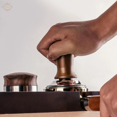 Espresso Tamper gỗ chuyên nghiệp - Dụng cụ cầm tay làm bột cà phê, giá 203.500₫ 5