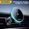 Essager 15W Giá đỡ xe sạc không dây từ tính - Hấp phụ, sạc nhanh, giảm giá tới 22% 2