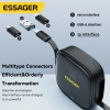 ESSAGER 60W 6 trong 1 USB Type C OTG Cable Protector - Hộp đa năng 100cm, chỉ 155.000 VND 4