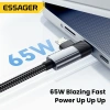 Essager 65W Cáp Type-C sang Type-C Micro 2 trong 1 - Sạc nhanh 480Mbps cho Android IP15-16, Giá chỉ 76.000 VND 3