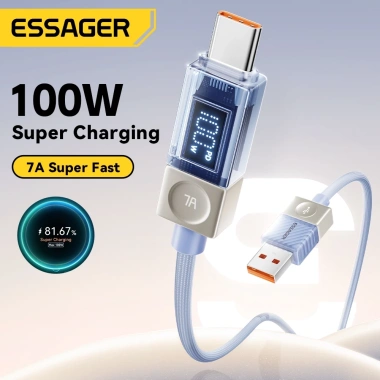 Essager 7A 100W Cáp USB-C Type-C Sạc Nhanh Dữ Liệu Cho Huawei Oppo - Giá 151.800₫