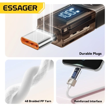 Essager 7A 100W Cáp USB-C Type-C Sạc Nhanh Dữ Liệu Cho Huawei Oppo - Giá 151.800₫
