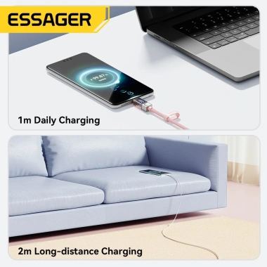 Essager 7A 100W Cáp USB-C Type-C Sạc Nhanh Dữ Liệu Cho Huawei Oppo - Giá 151.800₫