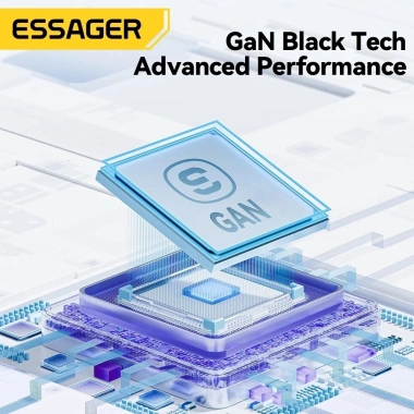 Essager Bộ sạc du lịch 33W USB GaN Type-C sạc nhanh PD3.0 QC3.0 cho Android - Giá chỉ 250.560 VND 3