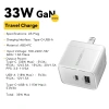 Essager Bộ sạc du lịch 33W USB GaN Type-C sạc nhanh PD3.0 QC3.0 cho Android - Giá chỉ 250.560 VND 9