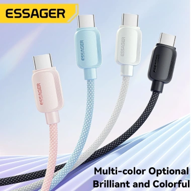 Essager Cáp sạc 7A USB-A sang Type-C 100W sạc nhanh cho Xiaomi - Giá chỉ 81.000đ