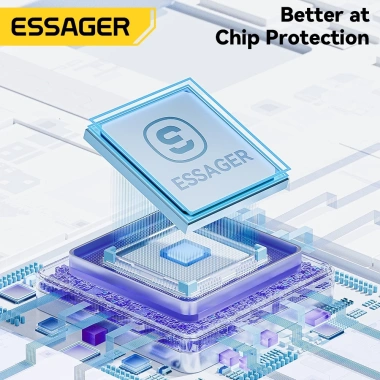 Essager Cáp sạc 7A USB-A sang Type-C 100W sạc nhanh cho Xiaomi - Giá chỉ 81.000đ