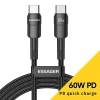 Essager Cáp sạc nhanh PD 60W/100W Type-C to C cho Xiaomi, Samsung - Gia 60.000 VND 4