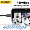 Essager USB-C sang Type-C 2 trong 1, cổng IP, cáp sạc nhanh, giá 147.300đ 3