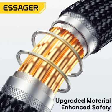 Essager USB-C sang Type-C 2 trong 1, cổng IP, cáp sạc nhanh, giá 147.300đ 4