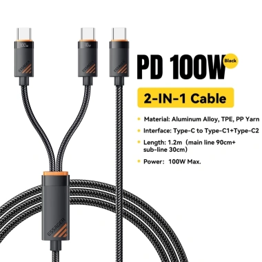 Essager USB-C sang Type-C 2 trong 1, cổng IP, cáp sạc nhanh, giá 147.300đ 8
