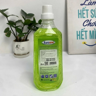 EuroOne Nước Lau Sàn Đa Năng Hương Sả 1.000g - Khử khuẩn, sạch sâu, thơm lâu, khô nhanh, không dính rít - 29.000₫
