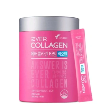 Ever Collagen Time Biotin dạng bột 150g (3g x 50 gói) - Collagen và Biotin cho da, tóc, móng, giảm giá 1.200.000 VND 9