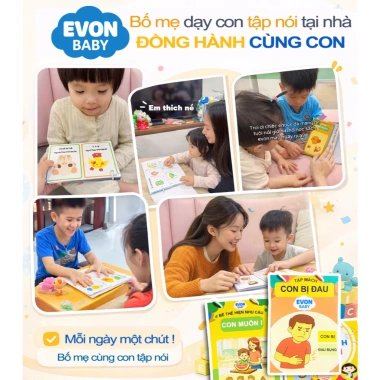 EVON Bộ Thẻ Dạy Bé Tập Nói - Kỹ Năng Sống Nhận Diện Nguy Hiểm Bảo Vệ Bản Thân 69k 3