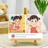 EVON Bộ Thẻ Dạy Bé Tập Nói - Kỹ Năng Sống Nhận Diện Nguy Hiểm Bảo Vệ Bản Thân 69k 5