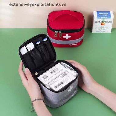 Expen Túi Đựng Thuốc Dung Tích Lớn, Bộ Y tế Di Động, Sơ Cứu, Túi Sinh Tồn Khẩn Cấp Ô Tô 2
