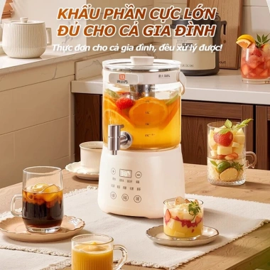 EXYT Ấm 3L - 9 Chức Năng, Giữ Nhiệt 24h, 1.000W, Quà Tặng Gia Đình Văn Phòng 2 EXYT Ấm 3L - 9 Chức Năng, Giữ Nhiệt 24h, 1.000W, Quà Tặng Gia Đình Văn Phòng 2