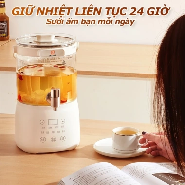 EXYT Ấm 3L - 9 Chức Năng, Giữ Nhiệt 24h, 1.000W, Quà Tặng Gia Đình Văn Phòng 6 EXYT Ấm 3L - 9 Chức Năng, Giữ Nhiệt 24h, 1.000W, Quà Tặng Gia Đình Văn Phòng 6