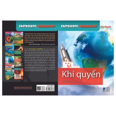 Factoscope Geography Khí Quyển - Sách giáo trình địa lý, khám phá khí quyển, giá ưu đãi 28.800₫
