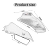 Fairing điều chỉnh cho Kawasaki ZX25R, ZX10R, ZX6R - cánh lướt gió và gương 7