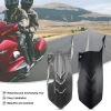 Fanmaodz Lốp Hugger Carbon Trắng cho Honda Click 125i/150i V3 V2 - Bảo Vệ Bùn Xe 4