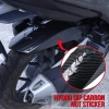 Fanmaodz Lốp Hugger Carbon Trắng cho Honda Click 125i/150i V3 V2 - Bảo Vệ Bùn Xe 7