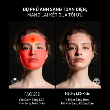 FAQ 202 Mặt Nạ Chống Lão Hóa NIR + LED 7 Màu Thông Minh - Trị Mụn, Trị Nám, Không Dây, Giá 27,969,000 VND 5 FAQ 202 Mặt Nạ Chống Lão Hóa NIR + LED 7 Màu Thông Minh - Trị Mụn, Trị Nám, Không Dây, Giá 27,969,000 VND 5