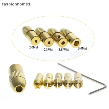 Fas bộ 7/12 đồng thau collet micro khoan tự siết, chuyển đổi chuck 2-5mm không chìa khóa 3 Fas bộ 7/12 đồng thau collet micro khoan tự siết, chuyển đổi chuck 2-5mm không chìa khóa 3
