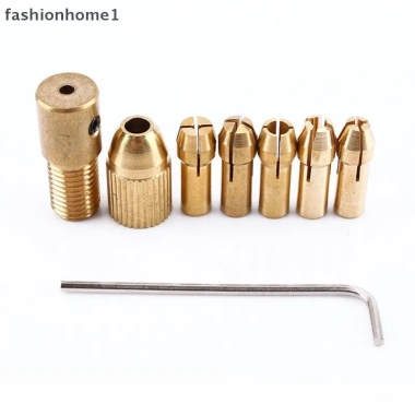 Fas bộ 7/12 đồng thau collet micro khoan tự siết, chuyển đổi chuck 2-5mm không chìa khóa 4 Fas bộ 7/12 đồng thau collet micro khoan tự siết, chuyển đổi chuck 2-5mm không chìa khóa 4