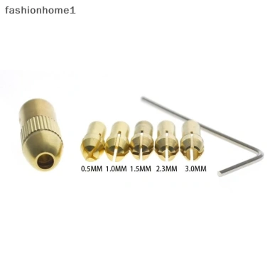 Fas bộ 7/12 đồng thau collet micro khoan tự siết, chuyển đổi chuck 2-5mm không chìa khóa 6 Fas bộ 7/12 đồng thau collet micro khoan tự siết, chuyển đổi chuck 2-5mm không chìa khóa 6
