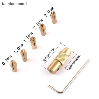 Fas bộ 7/12 đồng thau collet micro khoan tự siết, chuyển đổi chuck 2-5mm không chìa khóa 7 Fas bộ 7/12 đồng thau collet micro khoan tự siết, chuyển đổi chuck 2-5mm không chìa khóa 7