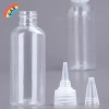 FAS Chai Nhỏ Giọt Bóp Nhựa Trong Suốt 10‑200ml Nắp Vít Mắt, Hộp Đựng Mực Dầu 4