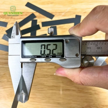 Fe Quấn Biến Áp I20 Dày 0.5mm FE Chữ I 60mm Linh Kiện Quỳnh Diễn Giá 79.000đ