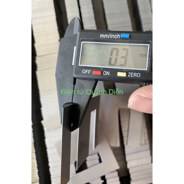 Fe sắt silic biến áp 220V 20x60mm lá mỏng 1kg - Linh kiện QUỲNH DIỄN giá ưu đãi 66.816 VND