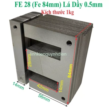 Fe Silic EI 1kg làm biến áp 220V - Linh kiện điện tử Quỳnh Diễn giá ưu đãi 5 Fe Silic EI 1kg làm biến áp 220V - Linh kiện điện tử Quỳnh Diễn giá ưu đãi 5