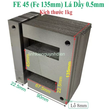 Fe Silic EI 1kg làm biến áp 220V - Linh kiện điện tử Quỳnh Diễn giá ưu đãi