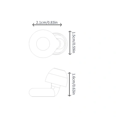 Febelle Nút Bịt Tai Silicone Mềm, Chống Ồn, Tái Sử Dụng - B5G1 Giá 77.856 VND