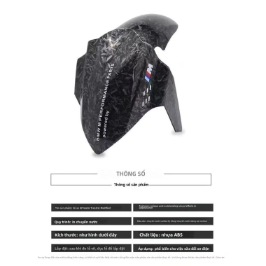 FENDER chắn bùn bánh trước Sanyang Jinzhan 3D mờ sợi carbon - Giá giảm 22% chỉ 317.151₫